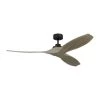 Collins 60 in. Indoor/Outdoor Aged Pewter Smart Ceiling Fan with Remote Control and Reversible Motor by Monte Carlo -Justice Design Sales aged pewter monte carlo ceiling fans without lights 3clnsm60agp 64 1000