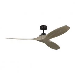Collins 60 in. Indoor/Outdoor Aged Pewter Smart Ceiling Fan with Remote Control and Reversible Motor by Monte Carlo