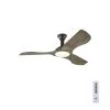 Minimalist 56 in. LED Indoor/Outdoor Aged Pewter Ceiling Fan with Light Grey Weathered Oak Blades and Remote Control by Monte Carlo -Justice Design Sales aged pewter with light grey weathered oak blades monte carlo ceiling fans with lights 3mnlr56agpd v1 64 1000