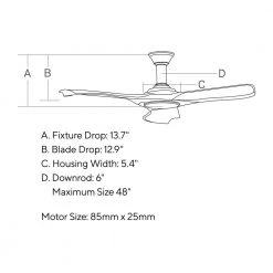 Minimalist 56 in. LED Indoor/Outdoor Aged Pewter Ceiling Fan with Light Grey Weathered Oak Blades and Remote Control by Monte Carlo -Justice Design Sales aged pewter with light grey weathered oak blades monte carlo ceiling fans with lights 3mnlr56agpd v1 a0 1000