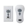 Reversible Wall/Hand-Held Remote Transmitter Accessory by Monte Carlo -Justice Design Sales almond or white monte carlo fan hardware accessories ct150 64 1000