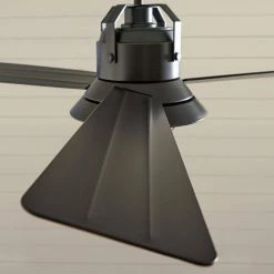 Boynton 54 in. LED Indoor/Outdoor Antique Bronze Ceiling Fan with Light Grey Weathered Oak Blades, Light Kit and Remote by Monte Carlo -Justice Design Sales antique bronze with light grey weathered oak blades monte carlo ceiling fans with lights 3btr54anbzd a0 1000