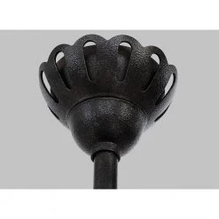 Cupra 60 in. Indoor Antique Iron with Hand Rubbed Antique Brass Ceiling Fan with Remote Control by Monte Carlo -Justice Design Sales antique iron monte carlo ceiling fans without lights 3cpr60atihab a0 1000