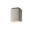Radiance 1-Light Bisque LED Outdoor Flush Mount Light by Justice Design -Justice Design Sales bisque justice design outdoor flush mount lights cer 6110w bis led1 1000 64 1000