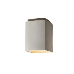 Radiance 1-Light Bisque LED Outdoor Flush Mount Light by Justice Design