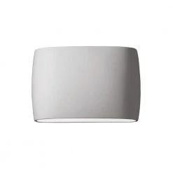 Ambiance 2-Light Bisque Outdoor Ceramic Wall Sconce by Justice Design