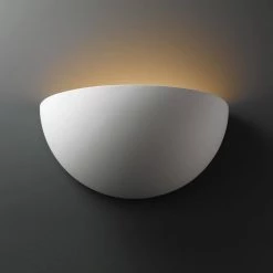 Ambiance 2-Light Bisque Wall Sconce by Justice Design -Justice Design Sales bisque justice design vanity lighting cer 1100 bis c3 1000