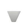 Ambiance 1-Light Trapezoid Corner Sconce Bisque Wall Sconce by Justice Design -Justice Design Sales bisque justice design vanity lighting cer 1860 bis 64 1000