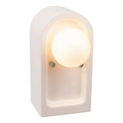 Ambiance Collection 1-Light Bisque Wall Sconce by Justice Design -Justice Design Sales bisque justice design vanity lighting cer 3010 bis 1f 1000
