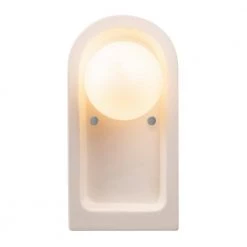 Ambiance Collection 1-Light Bisque Wall Sconce by Justice Design -Justice Design Sales bisque justice design vanity lighting cer 3010 bis c3 1000