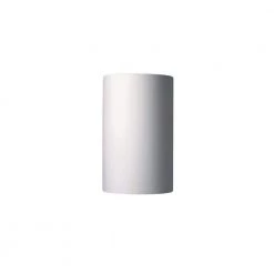 Ambiance 2-Light Large ADA Cylinder Bisque Wall Sconce by Justice Design