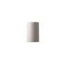 Ambiance 1-Light Small ADA Cylinder Bisque Ceramic Wall Sconce by Justice Design -Justice Design Sales bisque justice design vanity lighting cer 5945 bis 64 1000