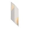 Ambiance Large Rhomboid 18-Watt Bisque Integrated LED Ceramic Wall Sconce by Justice Design -Justice Design Sales bisque justice design wall sconces cer 5845 bis 64 1000