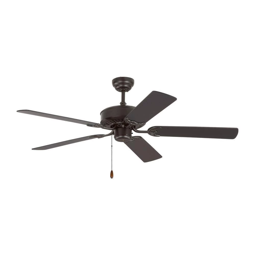 Haven 52 in. Indoor Bronze Ceiling Fan with Dual Finished Blades by Monte Carlo 5 Haven 52 in. Indoor Bronze Ceiling Fan with Dual Finished Blades by Monte Carlo - Image 3