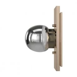 Fusion Luna ADA 3.5 in. Brushed Brass LED Wall Sconce with Clear Glass Shade by Justice Design -Justice Design Sales brushed brass justice design vanity lighting fsn 4041 clop brss fa 1000