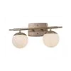 Fusion Epoch 18 in. 2-Light Brushed Brass Vanity Light Bar with Opal Glass Shade by Justice Design -Justice Design Sales brushed brass justice design vanity lighting fsn 8962 opal brss 64 1000
