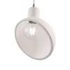 Radiance Collection 1-Light Brushed Nickel Shaded Pendant Light by Justice Design -Justice Design Sales brushed nickel justice design chandeliers cer 6480 bis nckl wtcd 64 1000