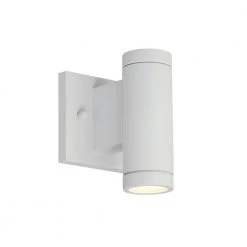 Fusion Obispo 1-Light Brushed Nickel Outdoor Wall Sconce with Seeded Glass Shade by Justice Design -Justice Design Sales brushed nickel justice design outdoor sconces fsn 7694w seed nckl c3 1000