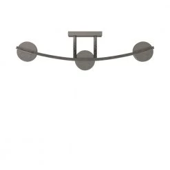 Fusion Puck 24 in. Brushed Nickel LED Vanity Light Bar with Opal Glass Shade by Justice Design -Justice Design Sales brushed nickel justice design vanity lighting fsn 8993 opal nckl 1f 1000