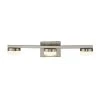 Fusion Puck 24 in. Brushed Nickel LED Vanity Light Bar with Opal Glass Shade by Justice Design -Justice Design Sales brushed nickel justice design vanity lighting fsn 8993 opal nckl 64 1000