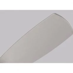 Discus Trio Max 58 in. Integrated LED Indoor/Outdoor Brushed Steel Ceiling Fan with Reversible Blades and Remote Control by Monte Carlo -Justice Design Sales brushed steel monte carlo ceiling fans with lights 3dir58bsd v1 66 1000