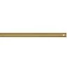 12 in. Burnished Brass Extension Downrod, 1/2 in. Inside Diameter by Monte Carlo