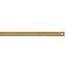 36 in. Burnished Brass Extension Downrod, 1/2 in. Inside Diameter by Monte Carlo -Justice Design Sales burnished brass monte carlo ceiling fan downrods dr36bbs 64 1000