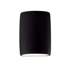 Ambiance 2-Lights Carbon Matte Black Wall Sconce by Justice Design