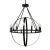 Orbit 12-Light Dark Bronze Candlestick Chandelier by Justice Design -Justice Design Sales dark bronze justice design chandeliers nsh 4284 dbrz 64 1000