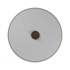 Textile Classic 15 in. 3-Light Dark Bronze Close-to-Ceiling Drum Flush Mount with Cream Linen Fabric Shade by Justice Design -Justice Design Sales dark bronze justice design flush mount lights fab 9595 crem dbrz 44 1000