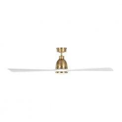 Bryden 60 in. LED Indoor/Outdoor Hand Rubbed Brass Smart Ceiling Fan with Light Kit, Remote Control and Reversible Motor by Monte Carlo 10 Bryden 60 in. LED Indoor/Outdoor Hand Rubbed Brass Smart Ceiling Fan with Light Kit, Remote Control and Reversible Motor by Monte Carlo -Justice Design Sales hand rubbed brass monte carlo ceiling fans with lights 3brysm60habd 4f 1000