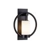 Clouds 1-Light Matte Black, Clouds Resin Outdoor Wall Sconce by Justice Design -Justice Design Sales matte black clouds resin justice design outdoor sconces cld 7732w mblk 64 1000