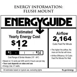 Discus Classic 52 in. Integrated LED Indoor Matte Black Ceiling Fan with 3000K Light Kit by Monte Carlo -Justice Design Sales matte black monte carlo ceiling fans with lights 5dic52bkd v1 66 1000