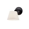 1 Matte Black, Opal Wall Sconce by Justice Design -Justice Design Sales matte black opal justice design vanity lighting fsn 8071 opal mblk 64 1000