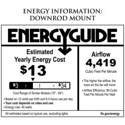York 60 in. Indoor Matte Black Ceiling Fan with Black Blades with Pull Chain by Monte Carlo -Justice Design Sales matte black with black blades monte carlo ceiling fans without lights 5yk60bk 66 1000