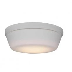 Dover Integrated LED Matte White Ceiling Fan Light Kit by Monte Carlo