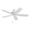 Colony Super Max 60 in. Indoor/Outdoor Matte White Ceiling Fan by Monte Carlo -Justice Design Sales matte white monte carlo ceiling fans without lights 5csm60rzw 64 1000