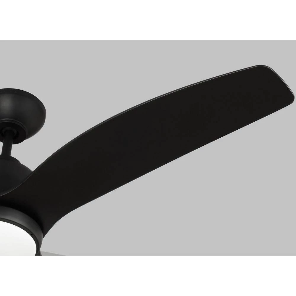 Avila Coastal 54 in. Integrated LED Indoor/Outdoor Black Ceiling Fan with Light Kit, Remote Control and Reversible Motor by Monte Carlo 9 Avila Coastal 54 in. Integrated LED Indoor/Outdoor Black Ceiling Fan with Light Kit, Remote Control and Reversible Motor by Monte Carlo - Image 7