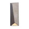 Ambiance 2-Light Mocha Travertine LED Wall Sconce by Justice Design -Justice Design Sales mocha travertine justice design vanity lighting cer 5897 tram 64 1000