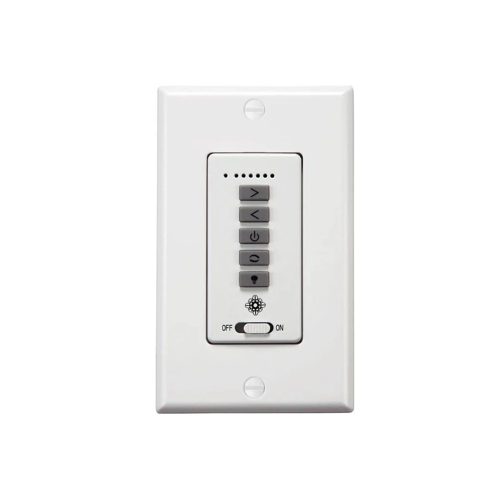 White Wall Fan Switch by Monte Carlo 2 White Wall Fan Switch by Monte Carlo