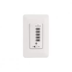 White Wall Mount Ceiling Fan Wall Switch by Monte Carlo