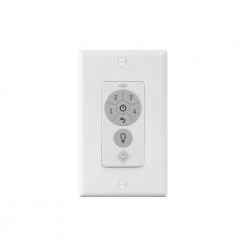 4-Speed White Wall Mount Ceiling Fan Wall Switch by Monte Carlo