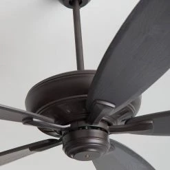 Dover 60 in. Indoor Oil Rubbed Bronze Ceiling Fan with Reversible Blades and 6-Speed Remote Control by Monte Carlo -Justice Design Sales oil rubbed bronze monte carlo ceiling fans without lights 5dvr60oz 1f 1000
