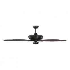 Dover 60 in. Indoor Oil Rubbed Bronze Ceiling Fan with Reversible Blades and 6-Speed Remote Control by Monte Carlo -Justice Design Sales oil rubbed bronze monte carlo ceiling fans without lights 5dvr60oz 4f 1000