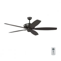 Dover 60 in. Indoor Oil Rubbed Bronze Ceiling Fan with Reversible Blades and 6-Speed Remote Control by Monte Carlo