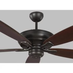 Dover 60 in. Indoor Oil Rubbed Bronze Ceiling Fan with Reversible Blades and 6-Speed Remote Control by Monte Carlo -Justice Design Sales oil rubbed bronze monte carlo ceiling fans without lights 5dvr60oz 76 1000