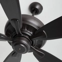 Dover 60 in. Indoor Oil Rubbed Bronze Ceiling Fan with Reversible Blades and 6-Speed Remote Control by Monte Carlo -Justice Design Sales oil rubbed bronze monte carlo ceiling fans without lights 5dvr60oz a0 1000