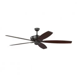 Dover 68 in. Indoor Oil Rubbed Bronze Ceiling Fan with Reversible Blades and 6-Speed Remote Control by Monte Carlo -Justice Design Sales oil rubbed bronze monte carlo ceiling fans without lights 5dvr68oz 4f 1000