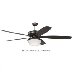 Dover 68 in. Indoor Oil Rubbed Bronze Ceiling Fan with Reversible Blades and 6-Speed Remote Control by Monte Carlo -Justice Design Sales oil rubbed bronze monte carlo ceiling fans without lights 5dvr68oz c3 1000