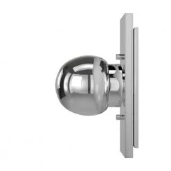 Fusion Luna ADA 3.5 in. Polished Chrome LED Wall Sconce with Clear Glass Shade by Justice Design -Justice Design Sales polished chrome justice design vanity lighting fsn 4041 clop crom fa 1000